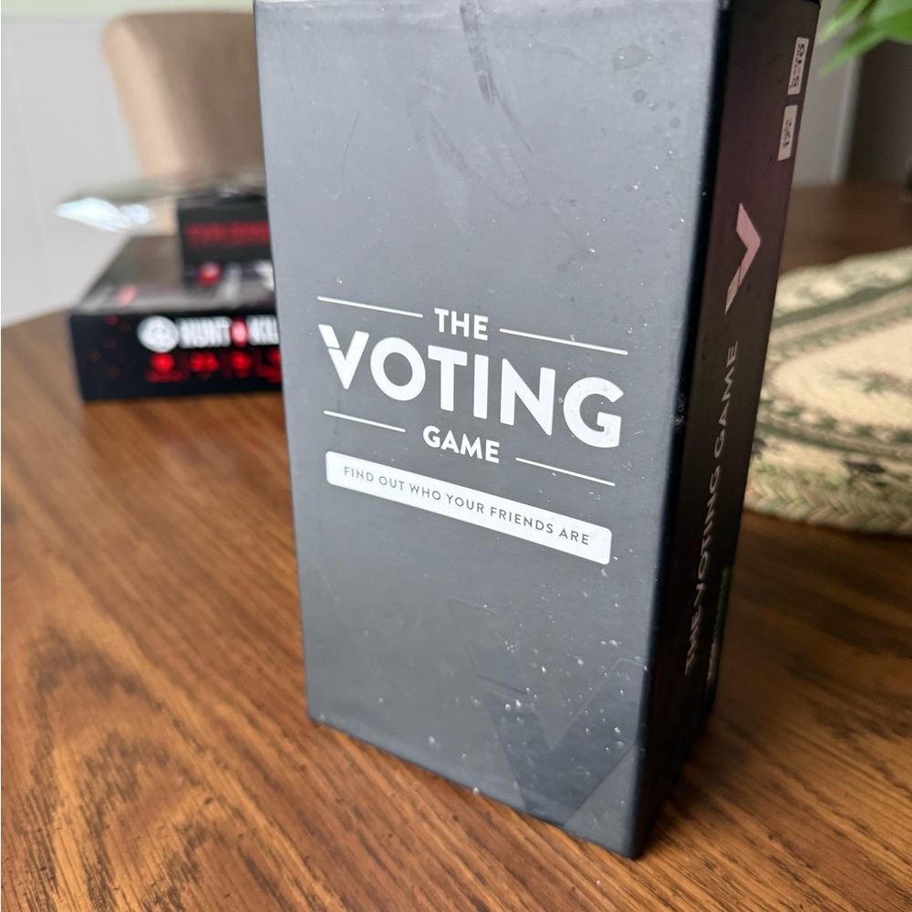The Voting Game Party Card Game